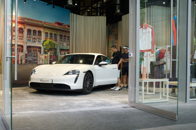 Porsche NOW pop-up opens at Guoco Tower