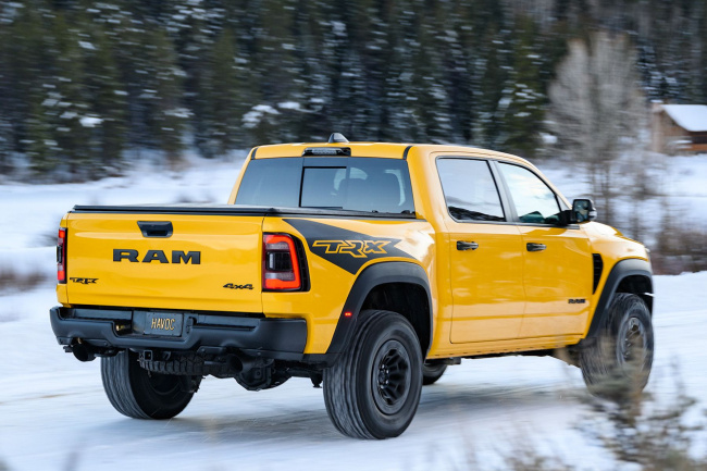 pickup news roundup: hype-worthy trucks of 2023, 702-hp ram 1500 trx havoc edition, and more