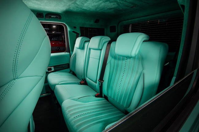 tuning, luxury, interior, carlex creates a mouthwash-colored mercedes-amg g 63