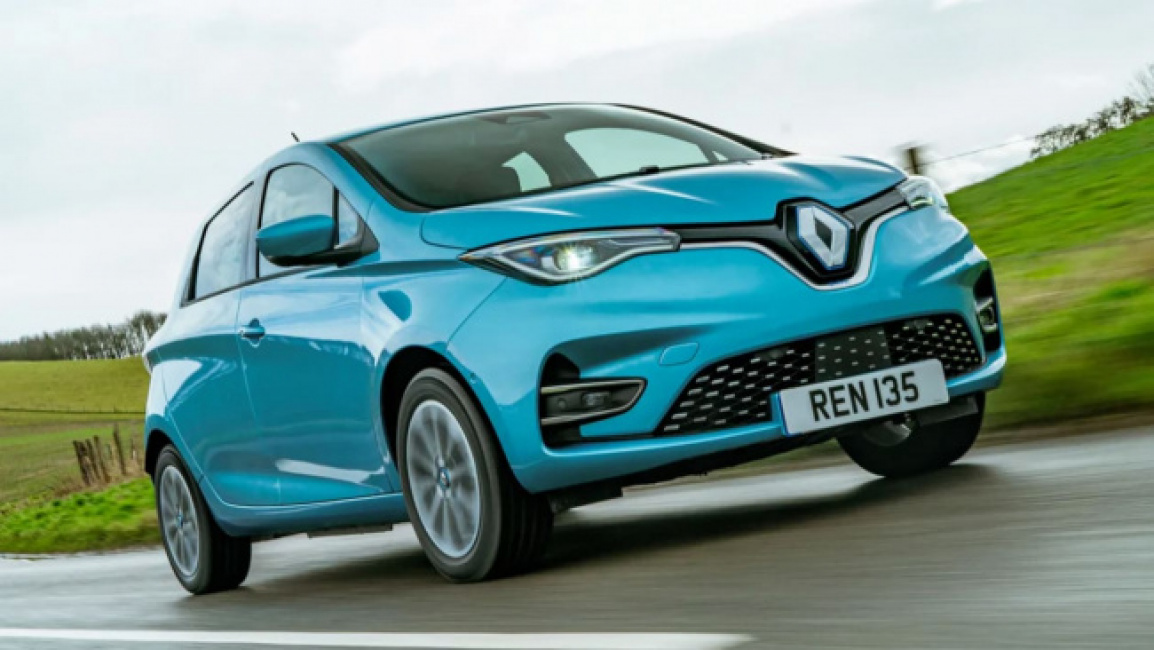 Best small automatic cars - Renault Zoe