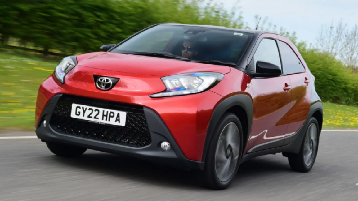 Best small automatic cars - Toyota Aygo X 