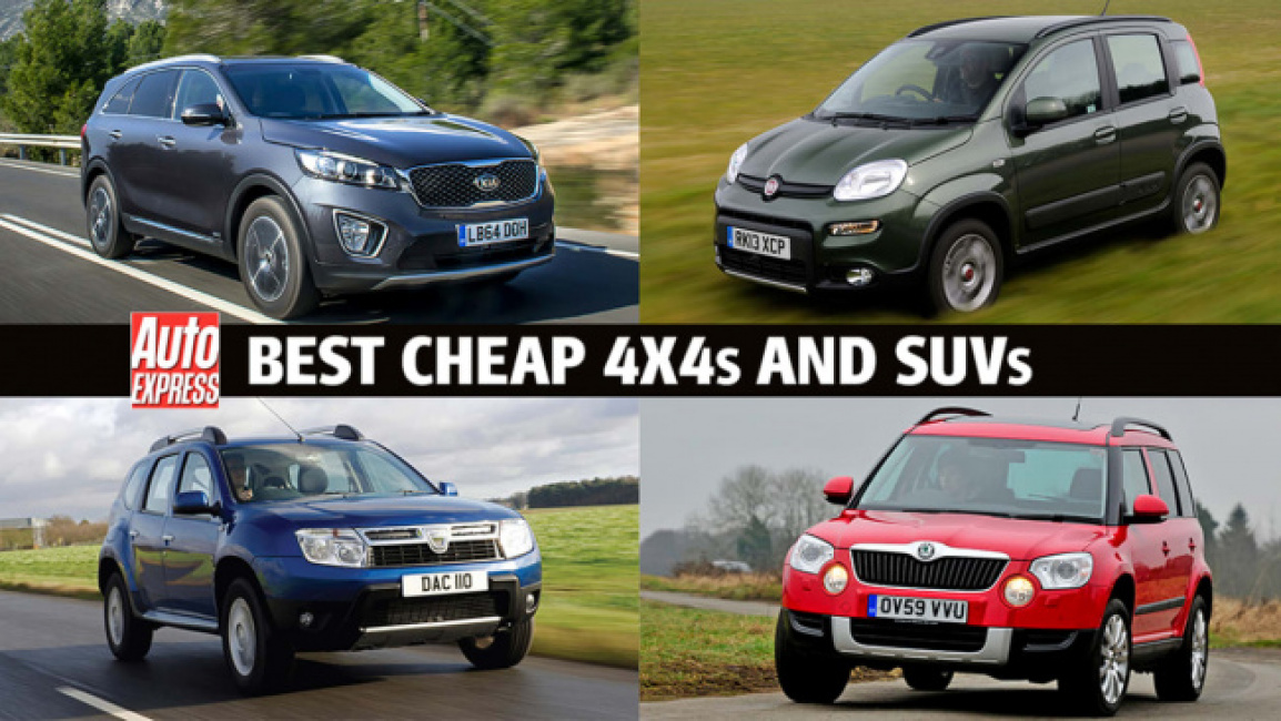 Best cheap 4x4s and SUVs