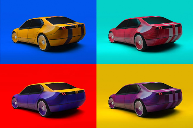 video, concept, bmw i vision dee is a color-changing concept car that wants to be your best friend