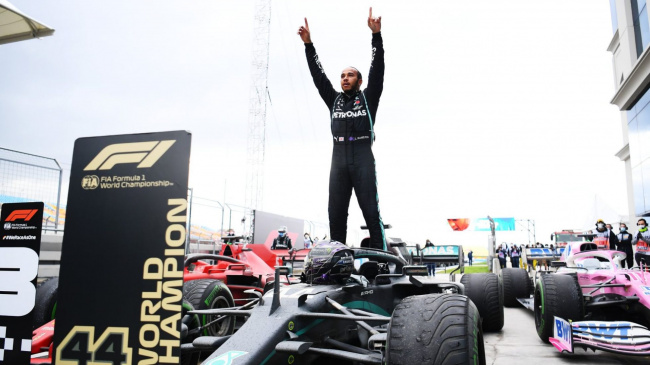 hamilton takes his 7th world title in spectacular turkish f1 gp