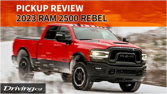 off-road video review: 2023 ram 2500 rebel