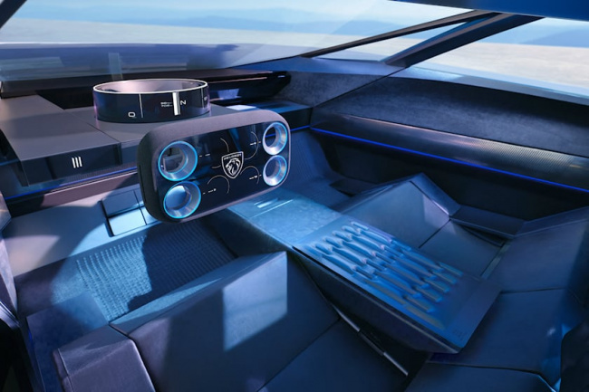 technology, interior, peugeot inception concept shows what to expect from future dodge, alfa, and chrysler evs