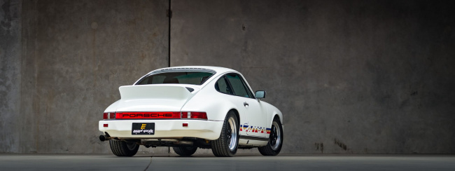 handpicked, sports, american, news, muscle, newsletter, classic, client, modern classic, europe, features, luxury, trucks, celebrity, off-road, exotic, asian, italian, classic 911 carrera selling on bring a trailer features tasteful mods