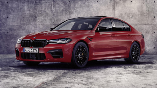 the new bmw m5 competition gets fancy new dampers