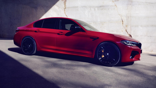 the new bmw m5 competition gets fancy new dampers