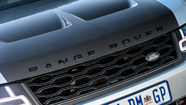 range rover sport svr carbon edition
