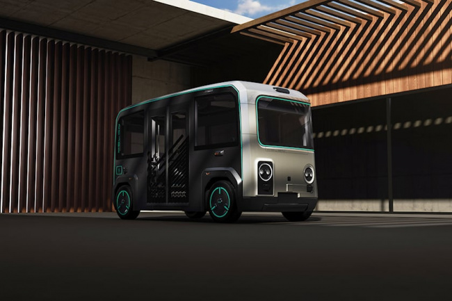 technology, reveal, electric vehicles, pininfarina-designed self-driving bus coming to america with level 4 tech