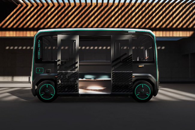 technology, reveal, electric vehicles, pininfarina-designed self-driving bus coming to america with level 4 tech