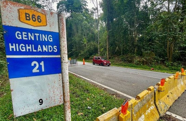 autos news, timing system for workers using jalan b66 batang kali-genting stretch