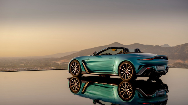 new aston martin v12 vantage roaster is the first of its kind