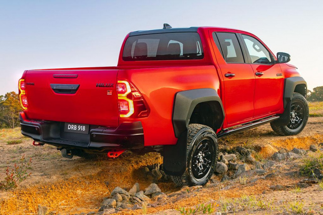 toyota, hilux, car news, dual cab, 4x4 offroad cars, performance cars, tradie cars, 2023 toyota hilux gr sport: five things we love – and don’t