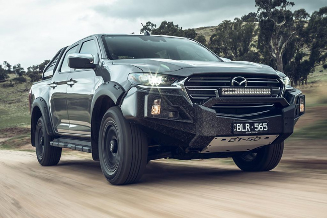 mazda, bt-50, car news, dual cab, 4x4 offroad cars, tradie cars, upgrade coming for high-grade 2023 mazda bt-50s