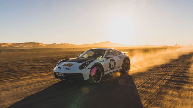 porsche 911 dakar now available with historic racing liveries