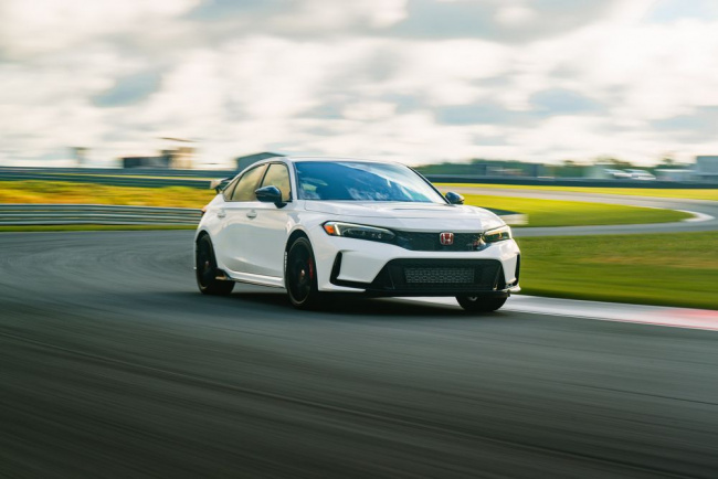 View Photos of the 2023 Honda Civic Type R at Performance Car of the Year 2023