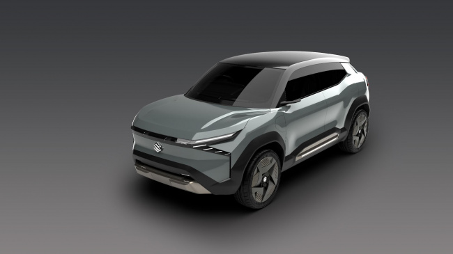 suzuki evx concept unveiled as the brand's first electric car