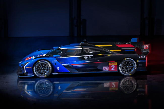 , first images: cadillac reveals 3 striking liveries for imsa gtp, wec debuts