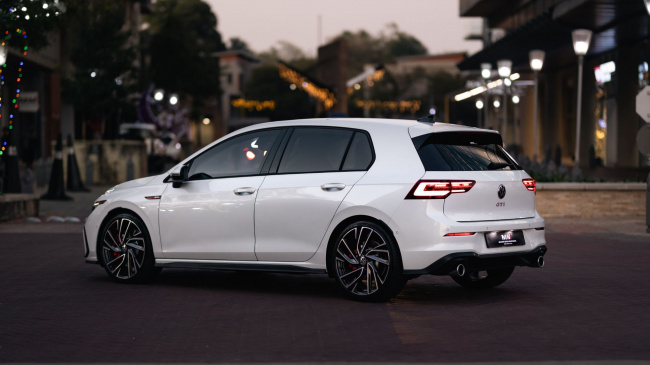 what? first-ever bulletproof golf 8 gti will take a bullet for you