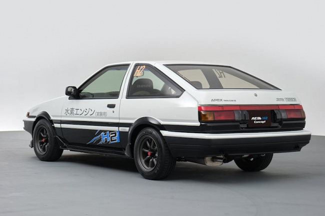 tuning, tokyo auto salon, electric vehicles, toyota reveals two ae86 concepts with hydrogen combustion and electric power
