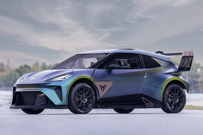 offbeat, meet travis pastrana and tanner foust's new electric race car for roc 2023