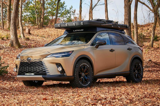 lexus, car news, 4x4 offroad cars, adventure cars, electric cars, fuel cell cars, performance cars, wild 300kw lexus rz sport revealed