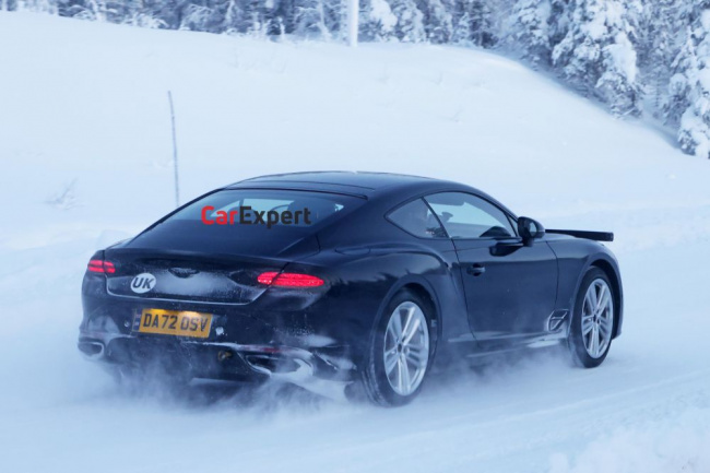 2024 bentley continental gt and gtc facelift spied