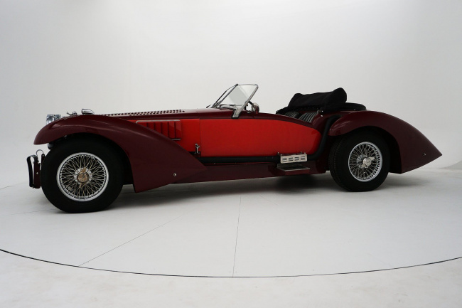 handpicked, classic, american, news, muscle, newsletter, sports, client, modern classic, europe, features, luxury, trucks, celebrity, off-road, exotic, asian, british, it's alive motors features a 1959 jaguar buchanan that has v-8 power