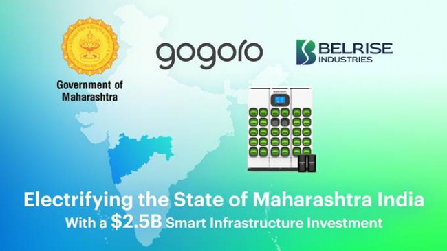 Gogoro partners Belrise Industries to invest $2.5 billion in battery swapping infrastructure in Indian state