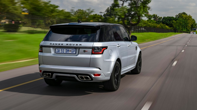 range rover sport svr carbon edition now in mzansi