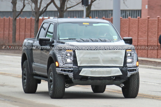 the 2024 ford f-150 raptor r may already be getting a facelift