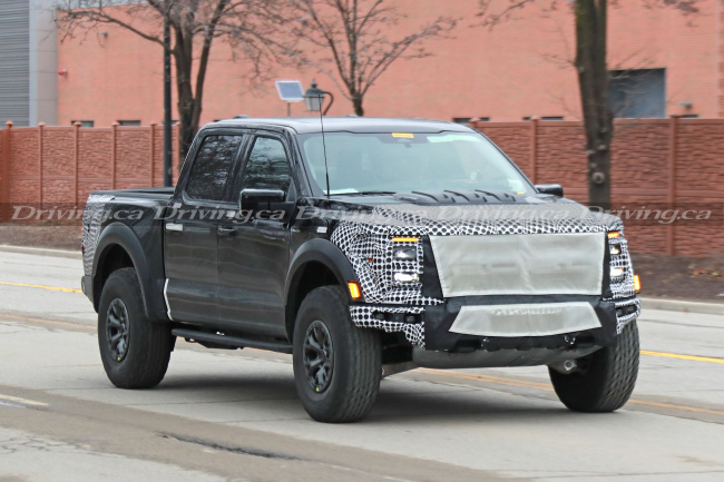 the 2024 ford f-150 raptor r may already be getting a facelift