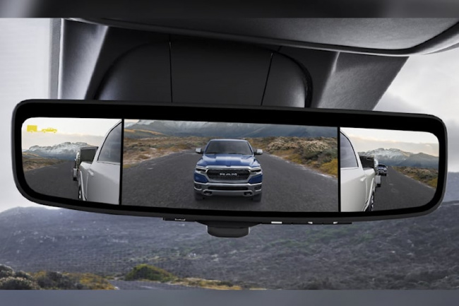 trucks, technology, ram 2500 and 3500 trucks get the best digital rearview mirror in the business