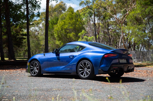 2023 toyota supra gt manual review: first australian drive