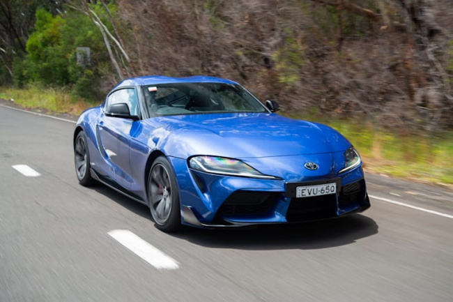 2023 toyota supra gt manual review: first australian drive