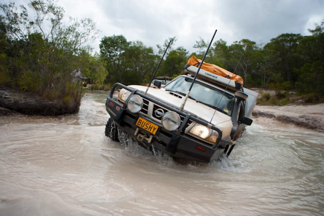 how to safely negotiate water crossings