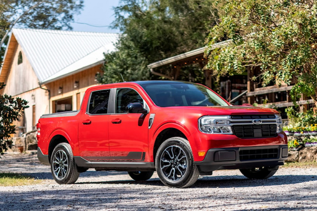 trucks, industry news, gm is pondering a small electric pickup truck to fight the maverick