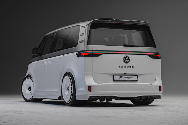 video, tuning, prior design takes volkswagen id.buzz from friendly to fierce