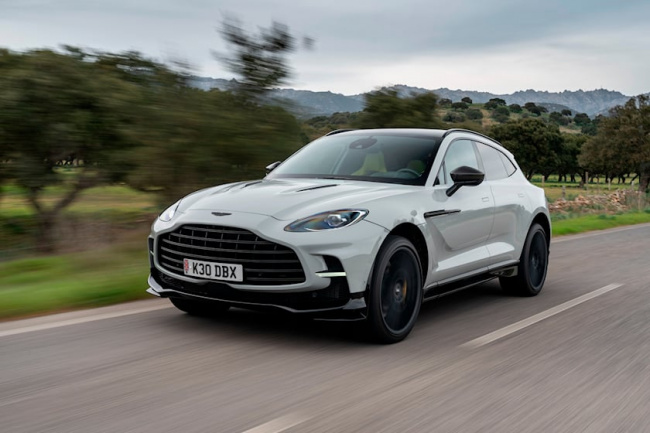 video, test drive, sports cars, driven: the 2023 aston martin dbx707 is the world's coolest suv
