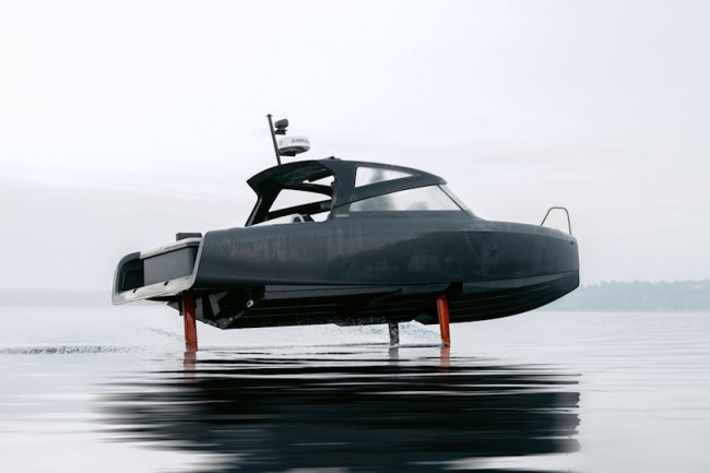 technology, offbeat, this boat uses a polestar 2 electric motor