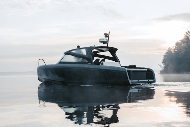 technology, offbeat, this boat uses a polestar 2 electric motor