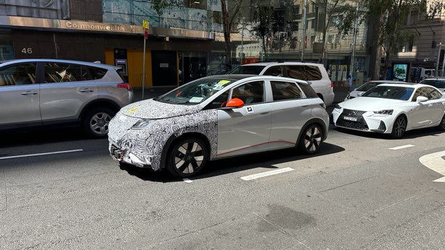 byd seal all electric-sedan spotted in australia ahead of local launch