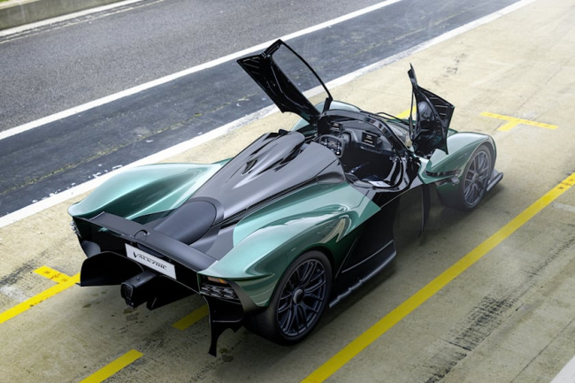 video, speccing the first aston martin valkyrie spider in america is the hardest thing a billionaire can do