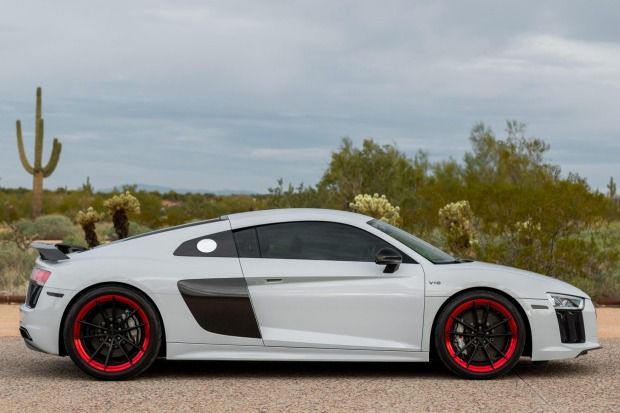 handpicked, sports, american, news, muscle, newsletter, classic, client, modern classic, europe, features, luxury, trucks, celebrity, off-road, exotic, asian, this twin-turbocharged audi r8 v-10 plus is going to sell fast on bring a trailer
