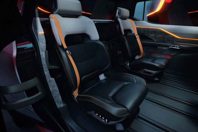 trucks, interior, why the ram 1500 ev revolution concept has three row seating