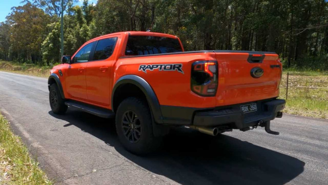 2023 Ford Ranger Raptor acceleration test