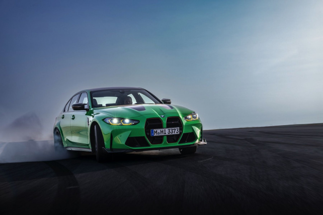 bmw's 2024 m3 cs adds more power, style to top competition trim