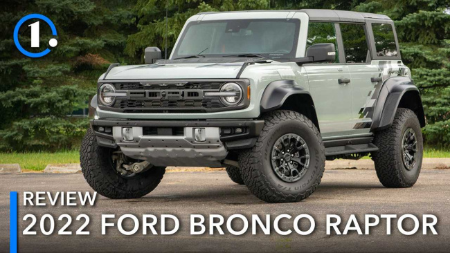 2022 ford bronco raptor review: the unnecessary good
